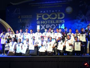 2014年8月　PATTAYA FOOD & HOTELIER EXPO '14
		Freestyle fruit and vegetable carving showpiese Competition(タイ王国・パタヤ)